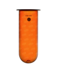 2000mL Amber Glass Apex Vessel, Distek compatible