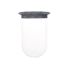 1000mL Clear Glass Easi-Lock Vessel, Hanson CD14 compatible (No Graduation Lines)