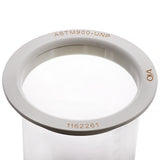 1000mL Clear UltraCenter Precision Glass Vessel with Plastic Rim