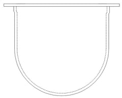 500mL Clear Glass Vessel, Pharmatest compatible