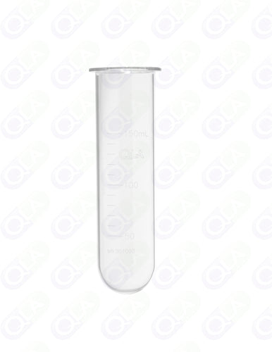 150mL Clear Glass Vessel, Hanson SR8-Plus compatible