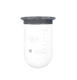 1000mL Clear UltraCenter Precision Glass Easi-Lock Vessel, Hanson Vision compatible (No Graduation Lines)