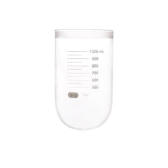 1000mL Clear Glass Vessel, No Collar, Agilent/ VanKel compatible