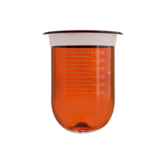 1000ml Amber Glass Apex Vessel with Ring, Hanson SR8-Plus compatible