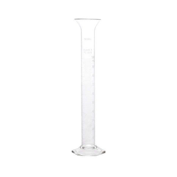 100mL Class A Funnel Top Graduated Cylinder Quality Lab Accessories