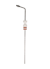 15.75" (400mm) Bent 316 SS 1/8" (3.2mm) OD Cannula with SS Luer Lock, Pre-set with stopper at 900mL, Sotax compatible