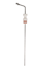 13" (330mm) Bent 316 SS Cannula with SS Luer Lock, Pre-set with stopper at 500mL, Sotax compatible
