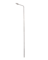 15" (380mm) Bent 316 SS 1/8" (3.2mm) OD Cannula with SS Luer Lock & PTFE sleeve for QLA "01" style filters