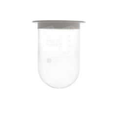 1000mL Clear Glass Vessel with Plastic Rim