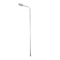 7.75" (195mm) Bent 316 SS Cannula with SS Luer Lock & Perm SS Tip for Hanson/QLA "HR" style filters
