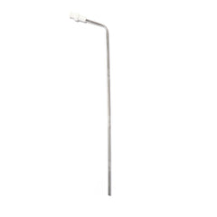 7.75" (195mm) Bent 316 SS 1/8" (3.2mm) OD Cannula with Kynar Luer Lock (low cost alternative)
