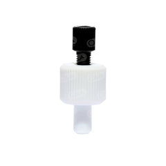 Self Tightening Hanson 1/8" (3.2mm) OD or HR Style with Perm SS Tip Cannula Stopper for VanKel Cover