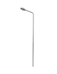 7.75" (195mm) Bent 316 SS 1/8" (3.2mm) OD Cannula with SS Luer Lock