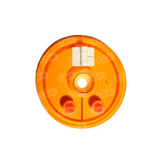 Amber Hinged Cover with Easy Basket Access, Distek compatible