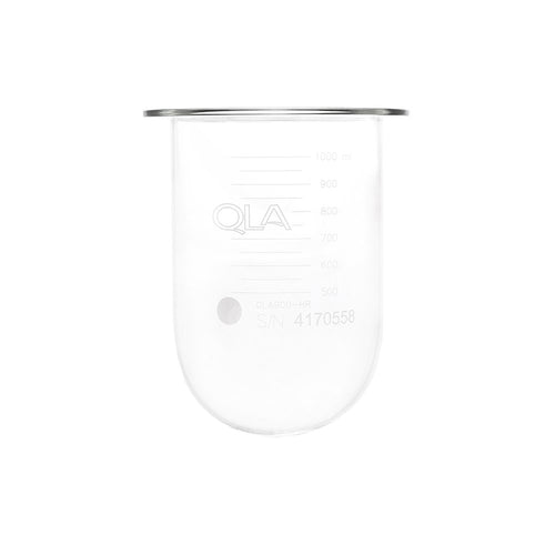 1000mL Clear Glass Vessel, Hanson SR8-Plus compatible