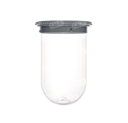 1000mL Clear Glass Apex Easi-Lock Vessel, Hanson Vision compatible
