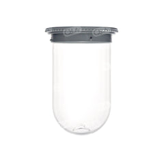 1000mL Clear Glass Apex Easi-Lock Vessel, Hanson Vision compatible