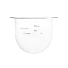 500mL Clear Glass Vessel, Agilent/VanKel compatible