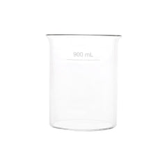 900mL Clear Glass Disintegration Beaker with Flared Top