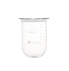 1000mL Clear Glass Apex Vessel with Centering Ring, Logan compatible
