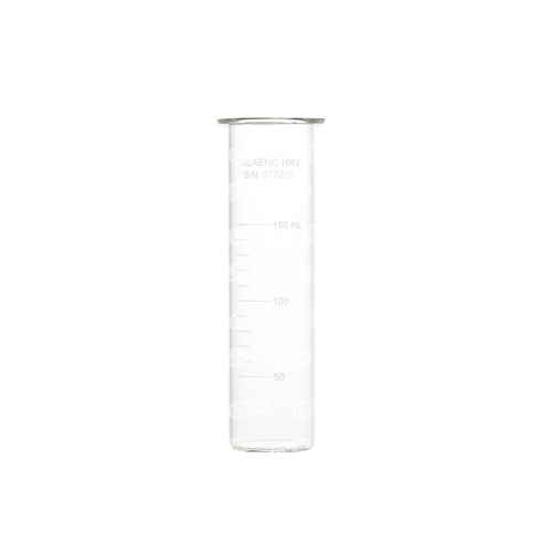 150mL Clear Glass Flat Bottom Vessel for Immersion Cell, Hanson compatible