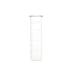 150mL Clear Glass Flat Bottom Vessel for Immersion Cell, Hanson compatible