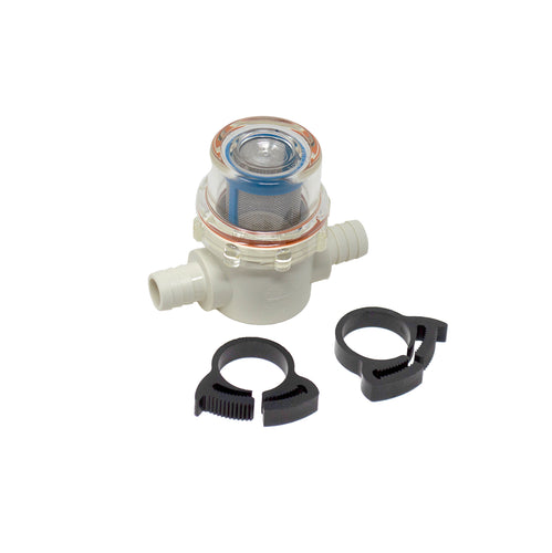 In-Line Filter with 50 Mesh Screen, Distek Compatible