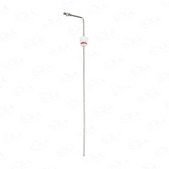 15" (380mm) Bent 316 SS Cannula and Set Screw Cannula Stopper Assembly, Agilent/VanKel V-Series compatible