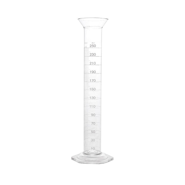 250mL Funnel Top Graduated Cylinder – Quality Lab Accessories