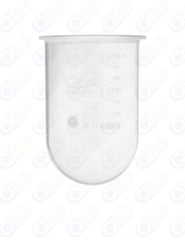 1000mL Clear UltraCenter Precision Glass Vessel, Copley Compatible