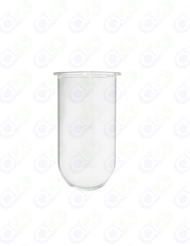 250mL Clear Glass Vessel, QLA design Chinese Pharmacopeia compatible