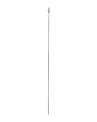15" (380mm) Straight 316 SS 1/8" (3.2mm) OD Cannula with SS Luer Lock