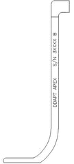 Blade Style "B" Replacement Arm for APEX vessels for DDAPT-Q
