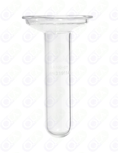 100mL Clear Glass Vessel, Sotax AT7 Smart compatible