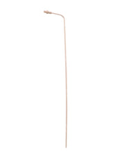 12" (305mm) Bent PEEK 1/8" (3.2mm) Cannula with PEEK Luer Lock
