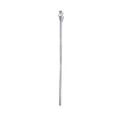 5.9" (150mm) Straight 316 SS 1/8" (3.2mm) OD Cannula with SS Luer Lock