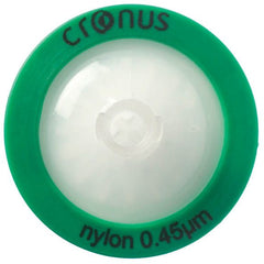 .45µm Cronus® 25mm Syringe Filters, Nylon (Pack/100)