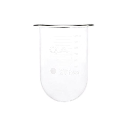 1000mL Clear Glass Vessel, Agilent/VanKel compatible