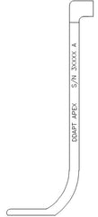 Blade Style "A" Replacement Arm for APEX vessels for DDAPT-Q