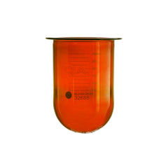 1000mL Amber Premier Glass Vessel, Distek compatible