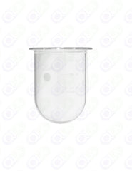 400mL Clear Glass Vessel, Erweka compatible