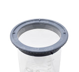 1000mL Clear UltraCenter Precision Glass Easi-Lock Vessel, Hanson Vision compatible (No Graduation Lines)