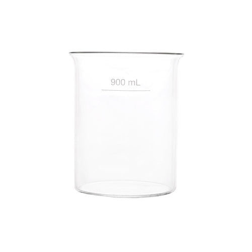 900mL Clear Glass Disintegration Beaker with Flared Top